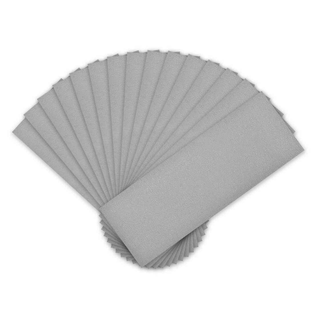 Harfington 15pcs 3000 Grits Wet Dry Waterproof Sandpaper 3.6" x 9" Sanding Paper Blue