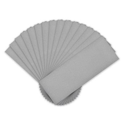 Harfington 15pcs 3000 Grits Wet Dry Waterproof Sandpaper 3.6" x 9" Sanding Paper Blue