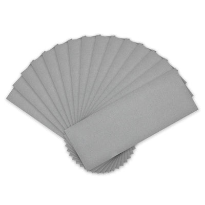 Harfington 15pcs 2000 Grits Wet Dry Waterproof Sandpaper 3.6" x 9" Sanding Paper Blue