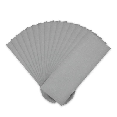 Harfington 15pcs 1500 Grits Wet Dry Waterproof Sandpaper 3.6" x 9" Sanding Paper Blue