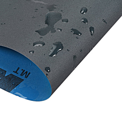 Harfington 15pcs 1200 Grits Wet Dry Waterproof Sandpaper 3.6" x 9" Sanding Paper Blue
