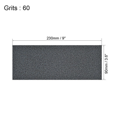 Harfington Wet Dry Waterproof Sandpaper Assortment Abrasive Paper Sheets for Wood Furniture Polishing