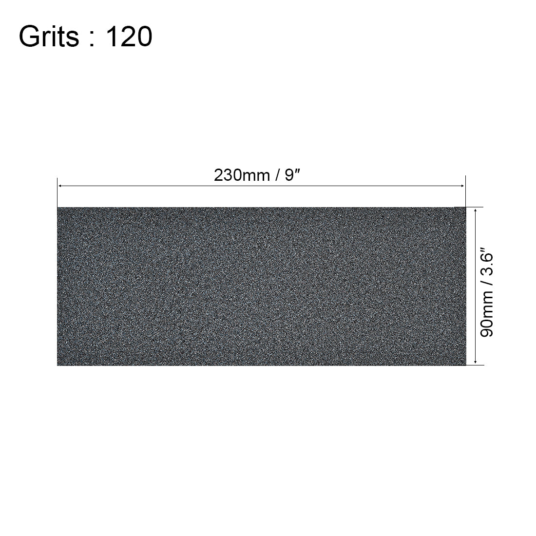 Harfington Wet Dry Waterproof Sandpaper Assortment Abrasive Paper Sheets for Wood Furniture Polishing