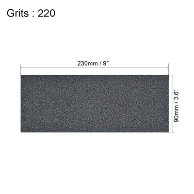 Harfington Wet Dry Waterproof Sandpaper Assortment Abrasive Paper Sheets for Wood Furniture Polishing