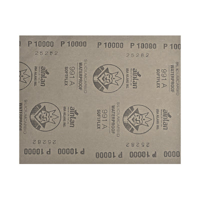 Harfington 5pcs 10000 Grits Wet Dry Waterproof Sandpaper 9" x 11" Abrasive Paper Sheets