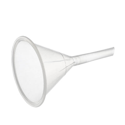 Harfington 12pcs Mini Clear Plastic Funnels 2 inch Dia. Mouth Transfer Filling Tool for Bottle Filling Perfumes Essential Oils Laboratory Chemicals