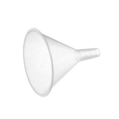 Harfington 12pcs Clear Plastic Funnels 4.5 inch Dia. Mouth Transfer Filling Tool for Bottle Filling Perfumes Essential Oils Laboratory Chemicals