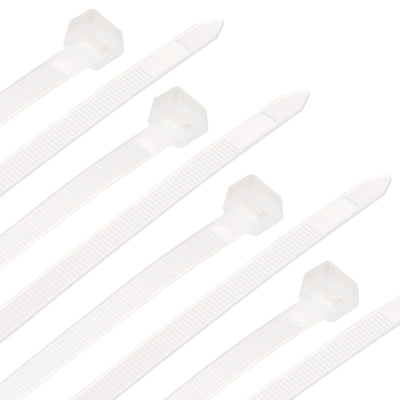 Harfington Nylon Cable Ties 20 Inch Self-Locking Zip Ties 0.2 Inch Width White 25pcs