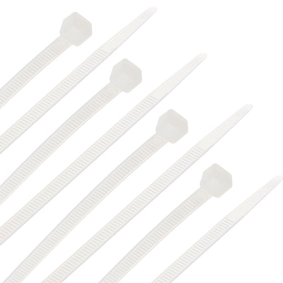 Harfington Nylon Cable Ties 16 Inch Self-Locking Zip Ties 0.2 Inch Width White 25pcs