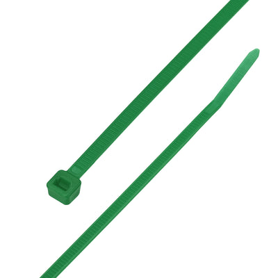 Harfington Nylon Cable Ties 8 Inch Self-Locking Zip Ties 0.14 Inch Width Green 100pcs