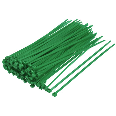Harfington Nylon Cable Ties 8 Inch Self-Locking Zip Ties 0.19 Inch Width Green 150pcs