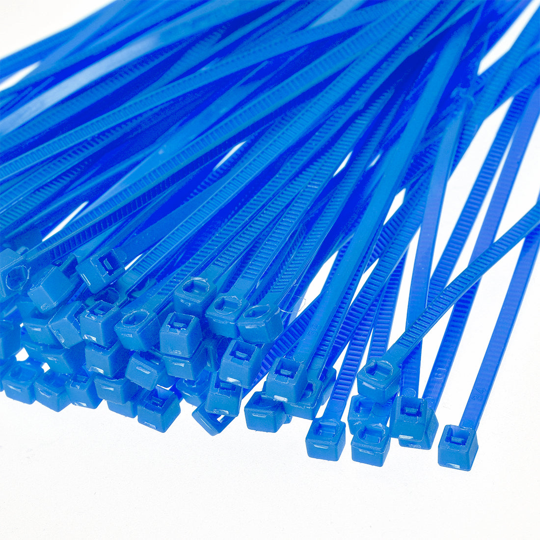 Harfington Nylon Cable Ties 4 Inch Self-Locking Zip Ties 0.09 Inch Width Blue 500pcs