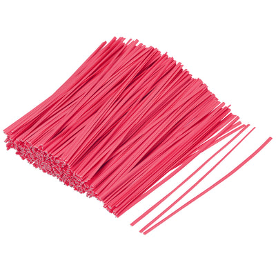 Harfington Metallic Twist Ties Plastic Cable Cord Ties 500pcs