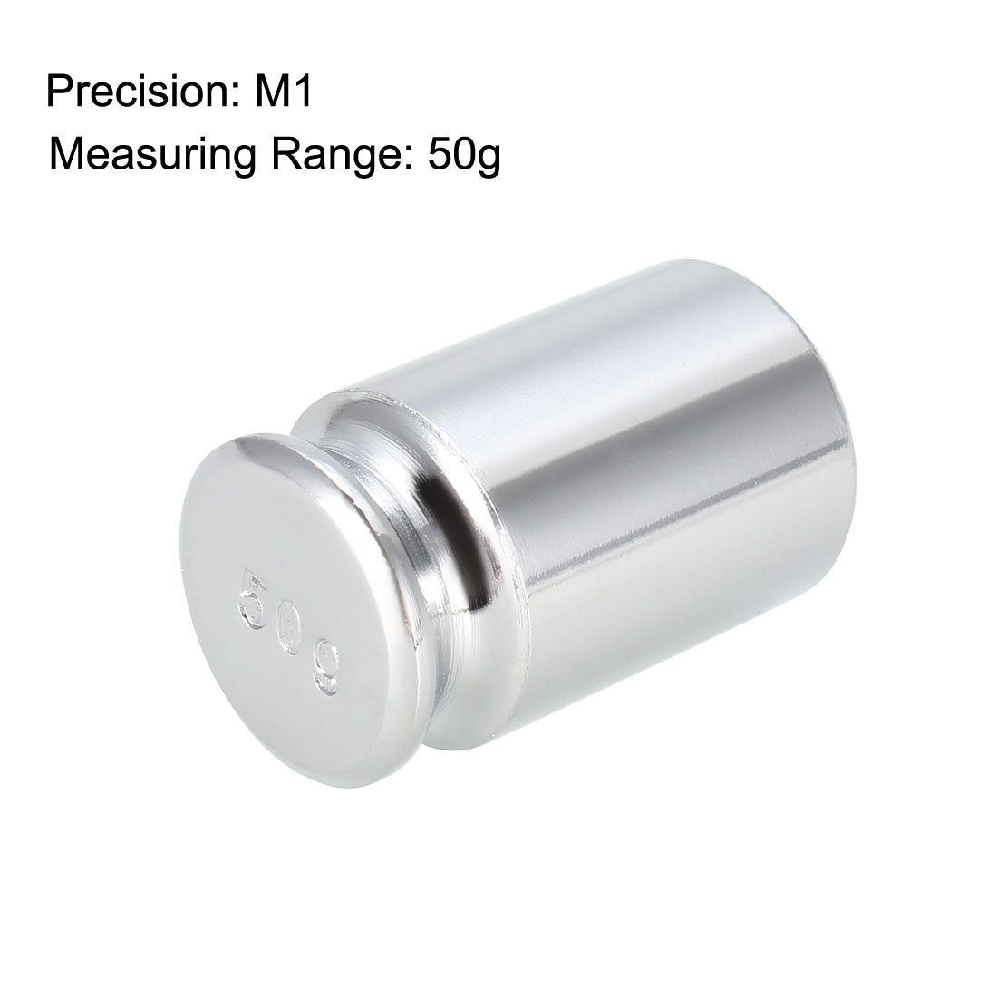 Harfington Gram Calibration Weight 50g M1 Precision Chrome Plated Steel for Digital Balance Scales