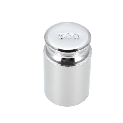 Harfington Gram Calibration Weight 50g M1 Precision Chrome Plated Steel for Digital Balance Scales
