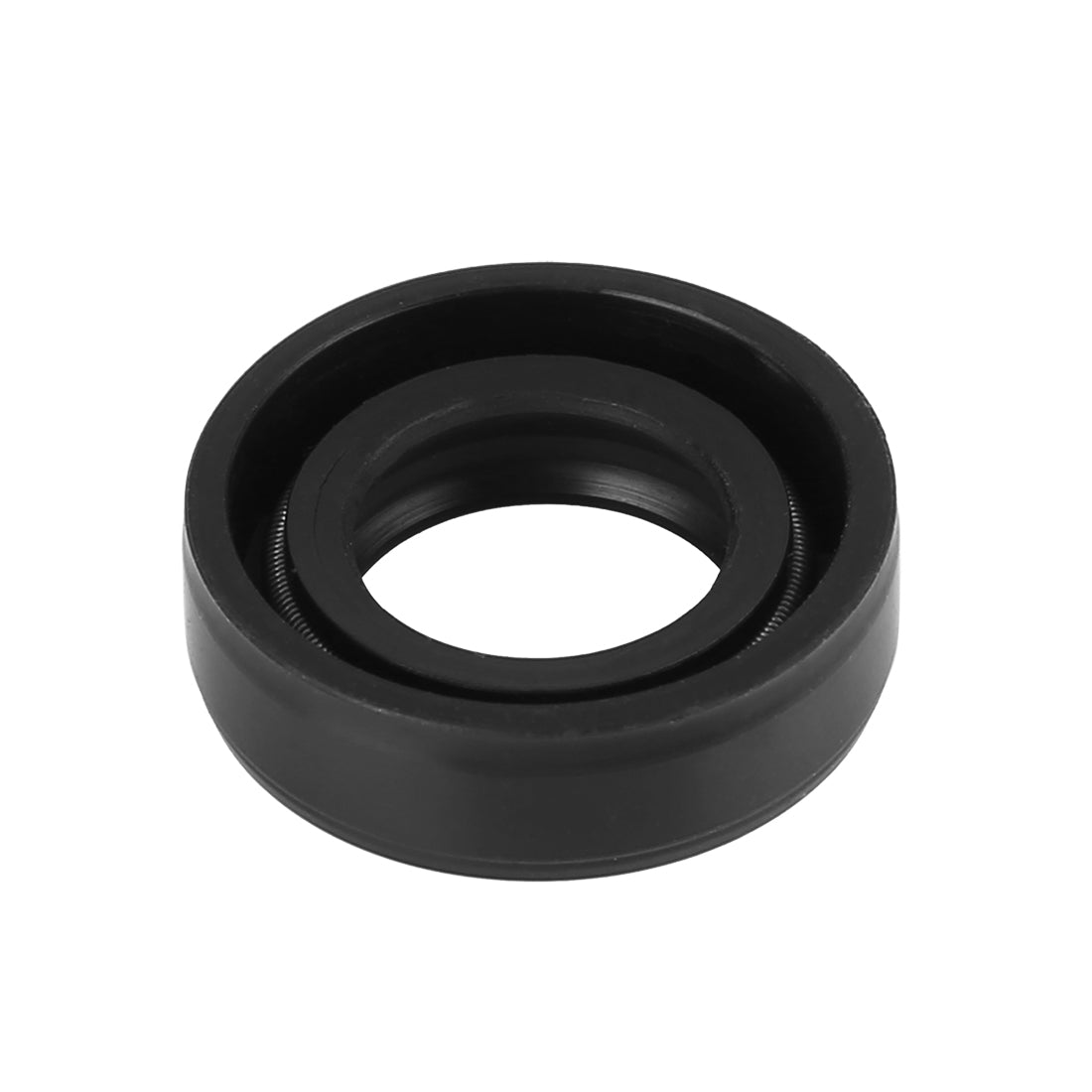 Harfington 14mm x 24mm x 7mm Rubber Double Lip TC Oil Shaft Seal