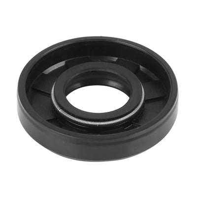 Harfington 16mm x 35mm x 7mm Rubber Double Lip TC Oil Shaft Seal