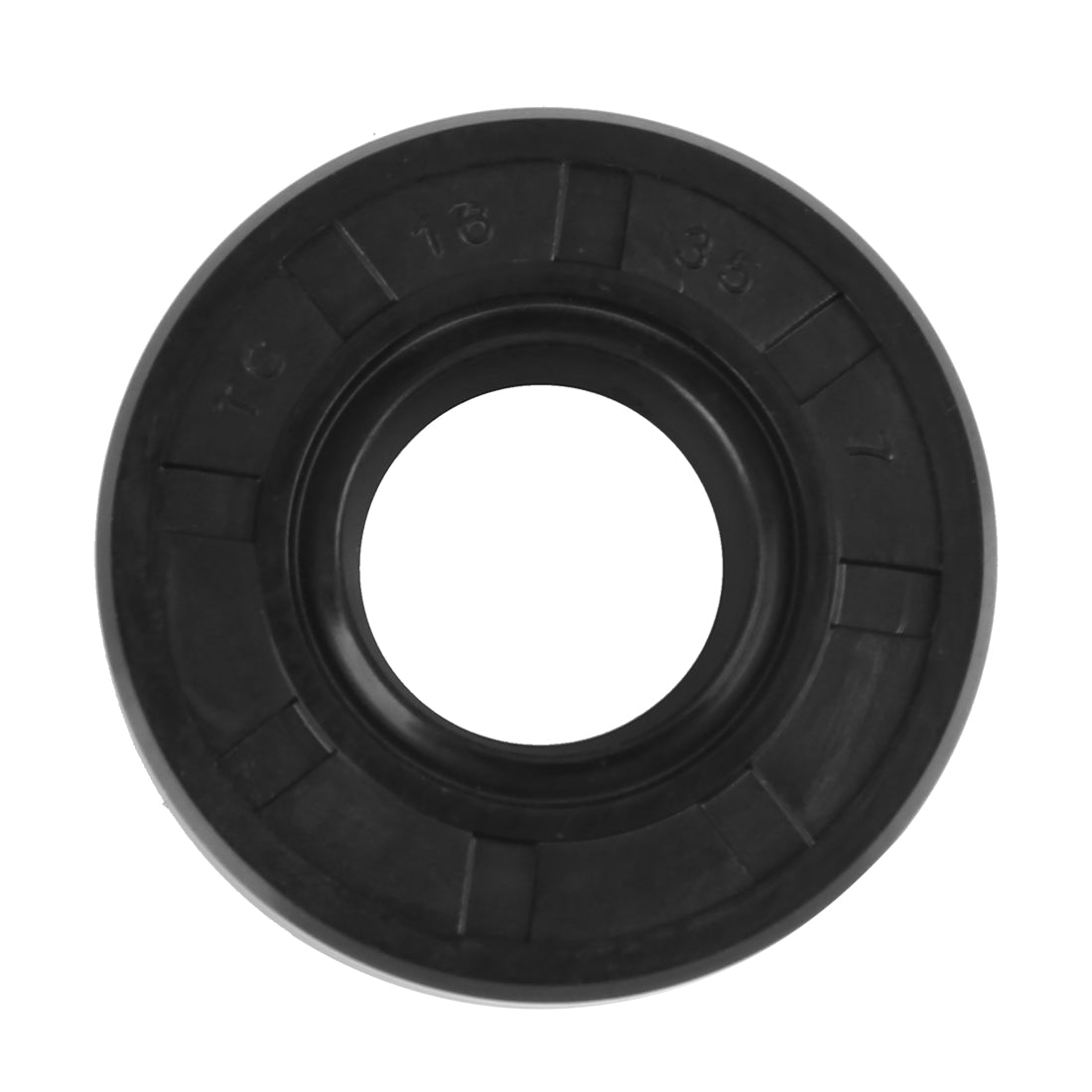 Harfington 16mm x 35mm x 7mm Rubber Double Lip TC Oil Shaft Seal