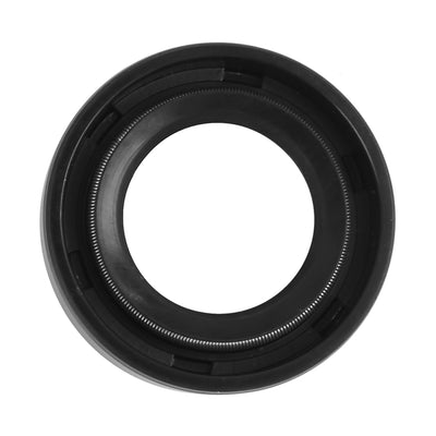 Harfington 18mm x 30mm x 7mm Rubber Double Lip TC Type Oil Shaft Seal