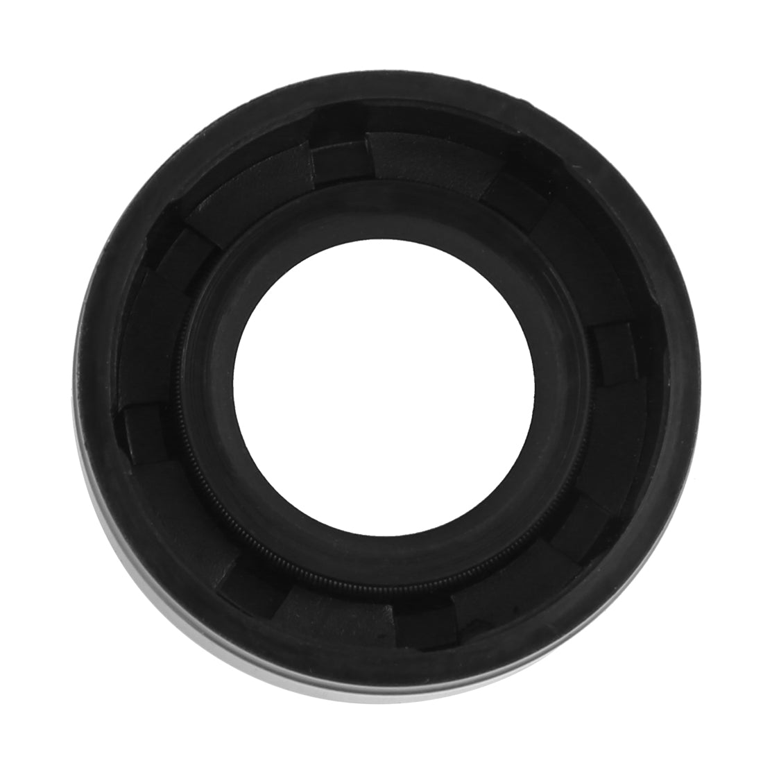 Harfington 18mm x 35mm x 10mm Rubber Double Lip TC Type Oil Shaft Seal