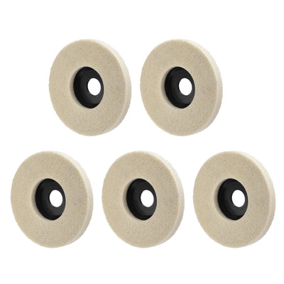 Harfington Polishing Wheel Buffing Pad for Angle Grinders 5pcs