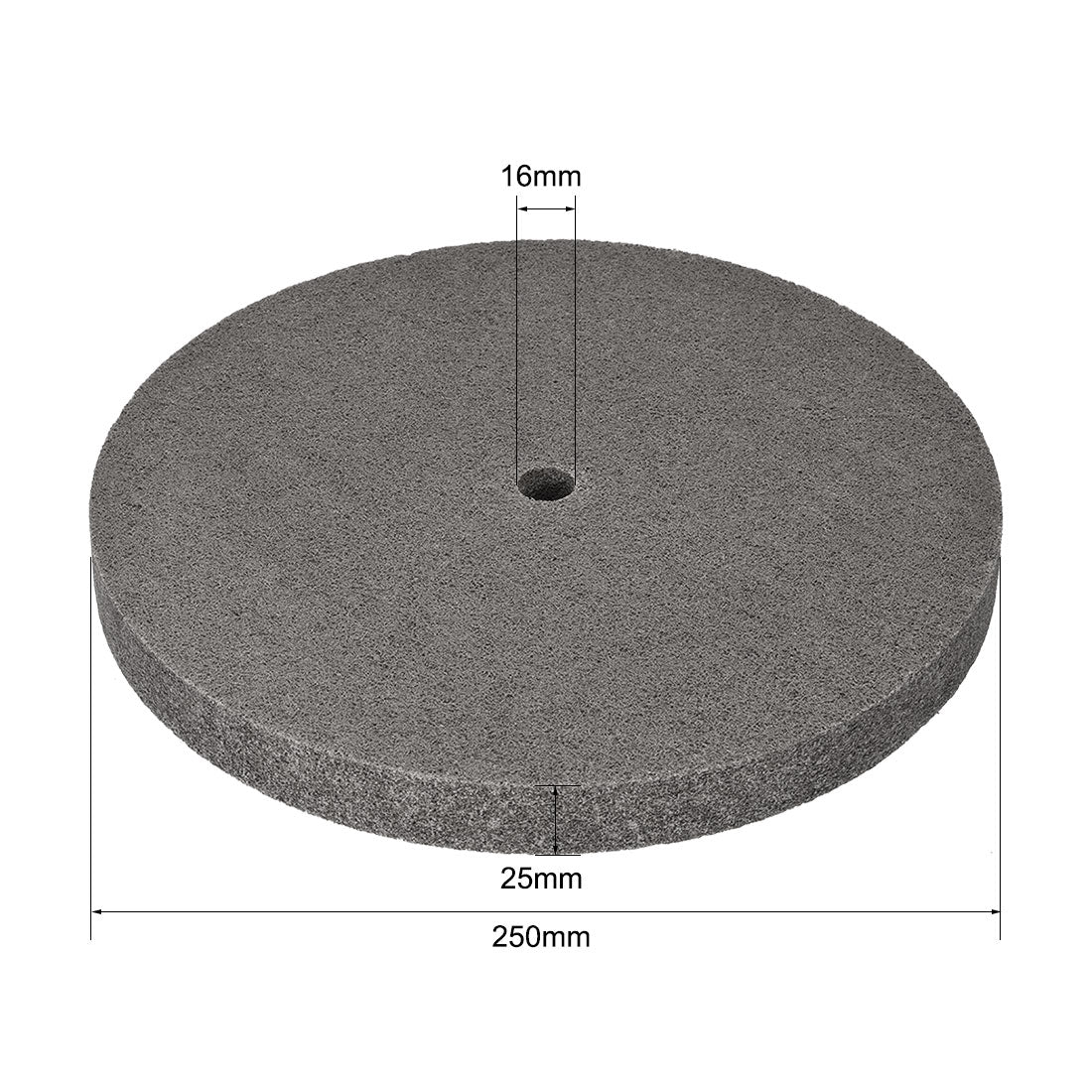Harfington 10 Inch Polishing Wheel Buffing Pad Felt Disc 7P for 100 Angle Grinders