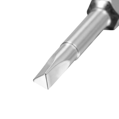 Harfington TA18/20/23/25/27/30 Triangle Screwdriver Bit Set, 1/4 Inch Hex Shank S2 Steel Magnetic 2 Inch Long Drill Bits, 6 Piece