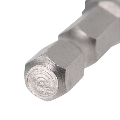 Harfington 2 Pcs T45 Torx Head Screwdriver Bits, Magnetic 2 Inch Long Security Tamper Proof Star 6 Point Screw Driver Drill Bit with 1/4 Inch Hex Shank