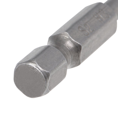 Harfington 5 Pcs H3 (3mm) Ball End Screwdriver Bits, S2 Steel Magnetic 2.95 Inch Long Drill Bit with 1/4 Inch Hex Shank