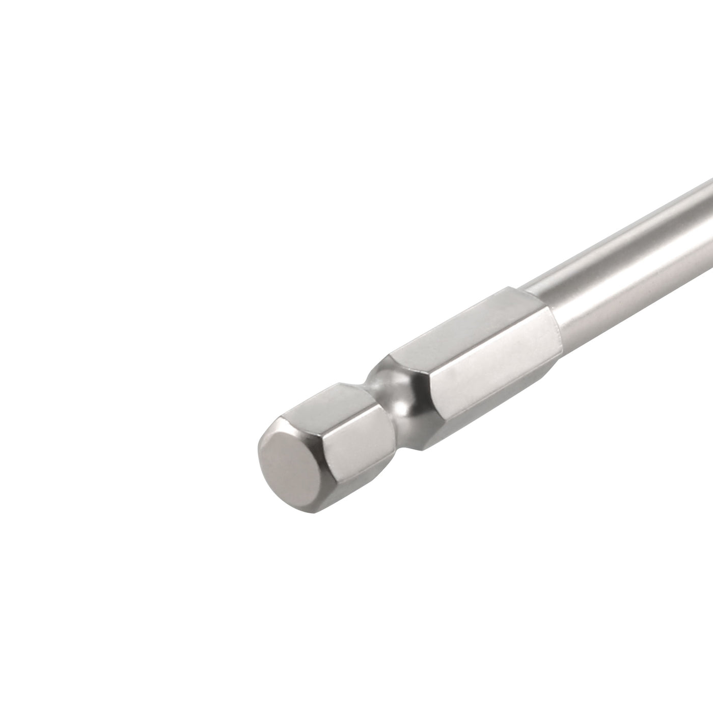 Harfington 5 Pcs H4 (4mm) Ball End Screwdriver Bits, S2 Steel Magnetic 2.95 Inch Long Drill Bit with 1/4 Inch Hex Shank