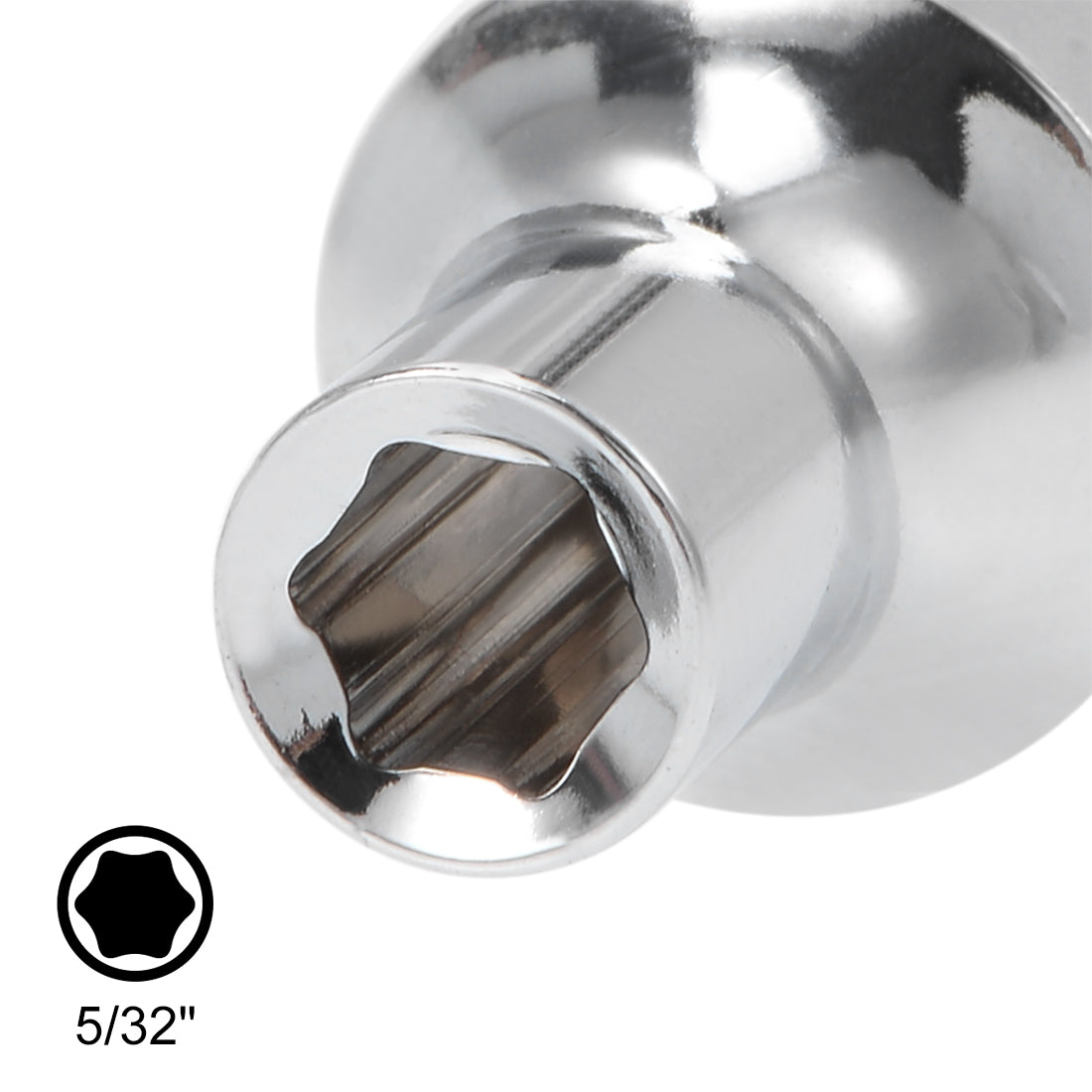 Harfington Square Drive SAE 6-Point Shallow Socket, Cr-V Steel