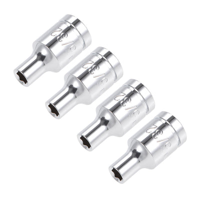 Harfington Square Drive SAE 6-Point Shallow Socket, Cr-V Steel