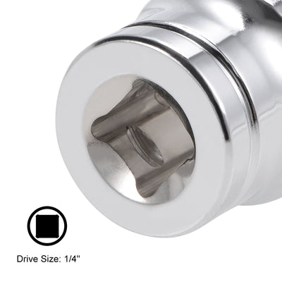 Harfington Square Drive SAE 6-Point Shallow Socket, Cr-V Steel