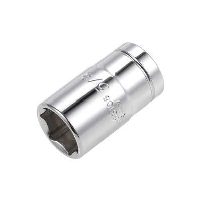 Harfington Square Drive 6-Point Shallow Socket, Cr-V