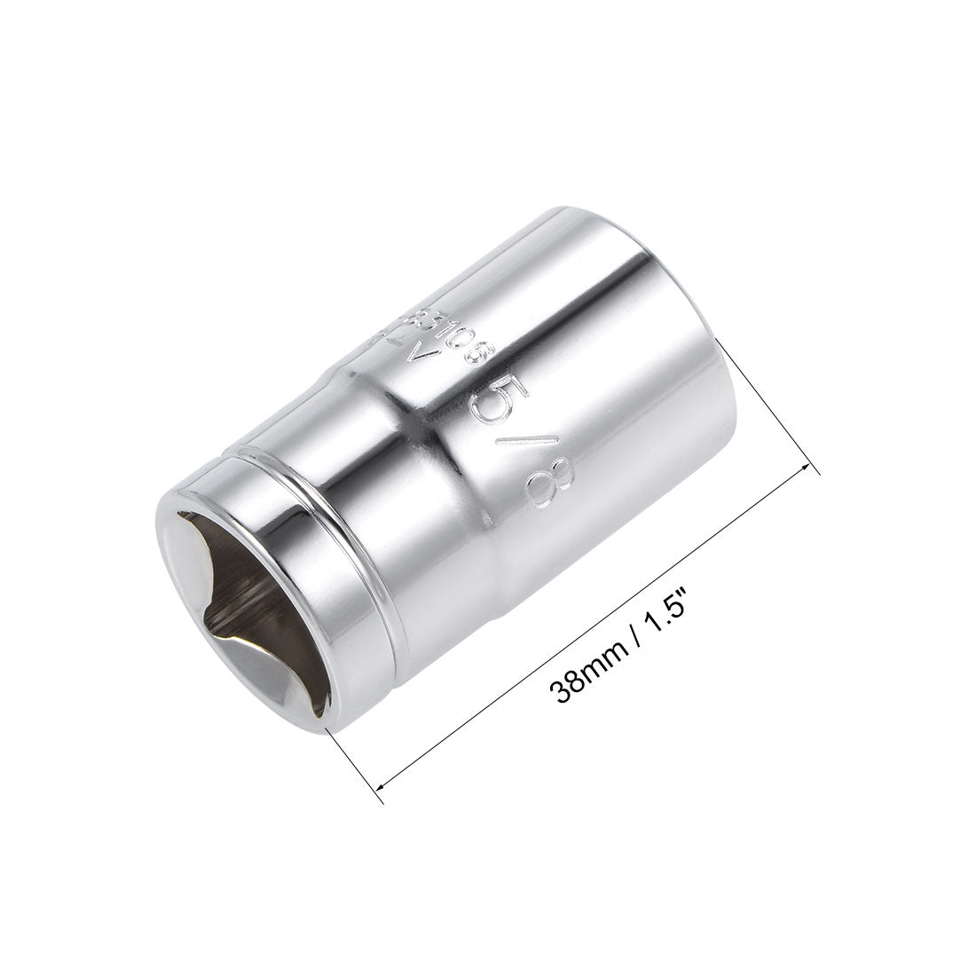 Harfington Square Drive 6-Point Shallow Socket SAE, Cr-V