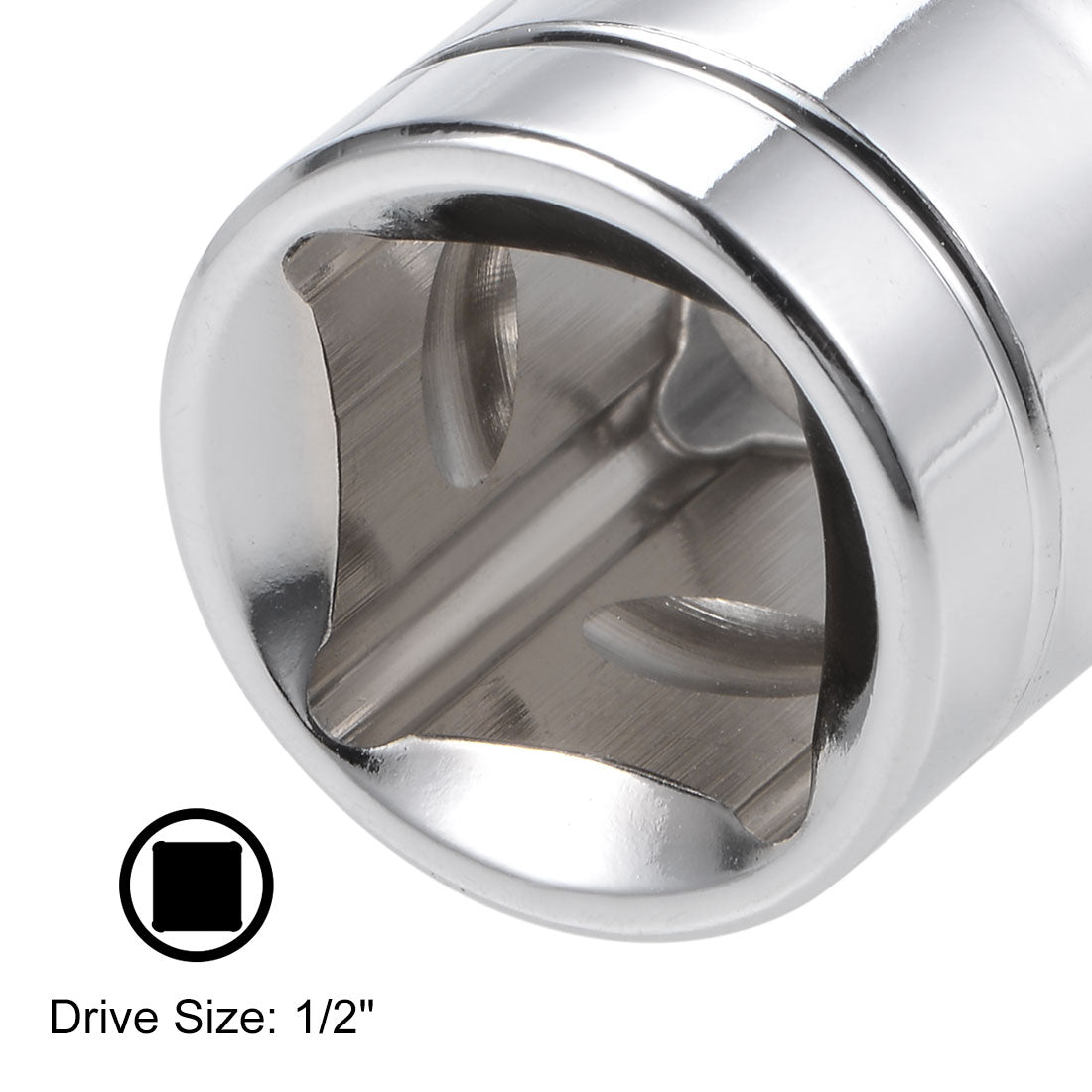 Harfington Square Drive 6-Point Shallow Socket SAE, Cr-V