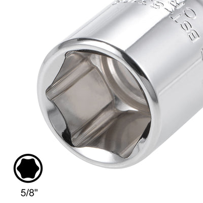 Harfington Square Drive 6-Point Shallow Socket SAE, Cr-V