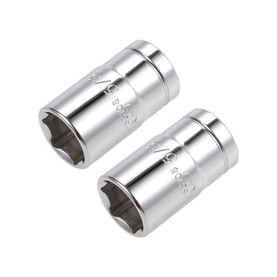 Harfington Square Drive 6-Point Shallow Socket SAE, Cr-V