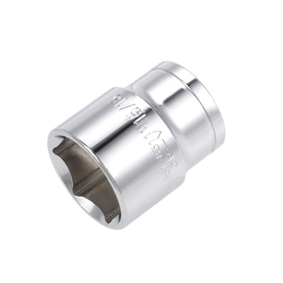 Harfington Square Drive 6-Point Shallow Socket, Cr-V