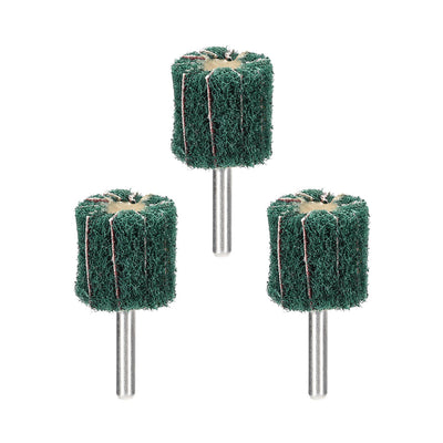 Harfington Mounted Flap Wheels Buffing Polishing Wheels 3pcs