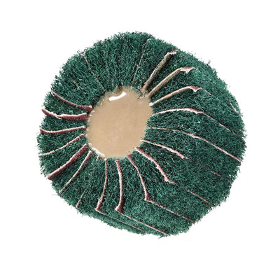 Harfington Mounted Flap Wheels Buffing Polishing Wheels 3pcs