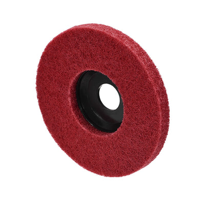 Harfington Polishing Wheel Buffing Pad Felt Disc for Angle Grinders 3pcs