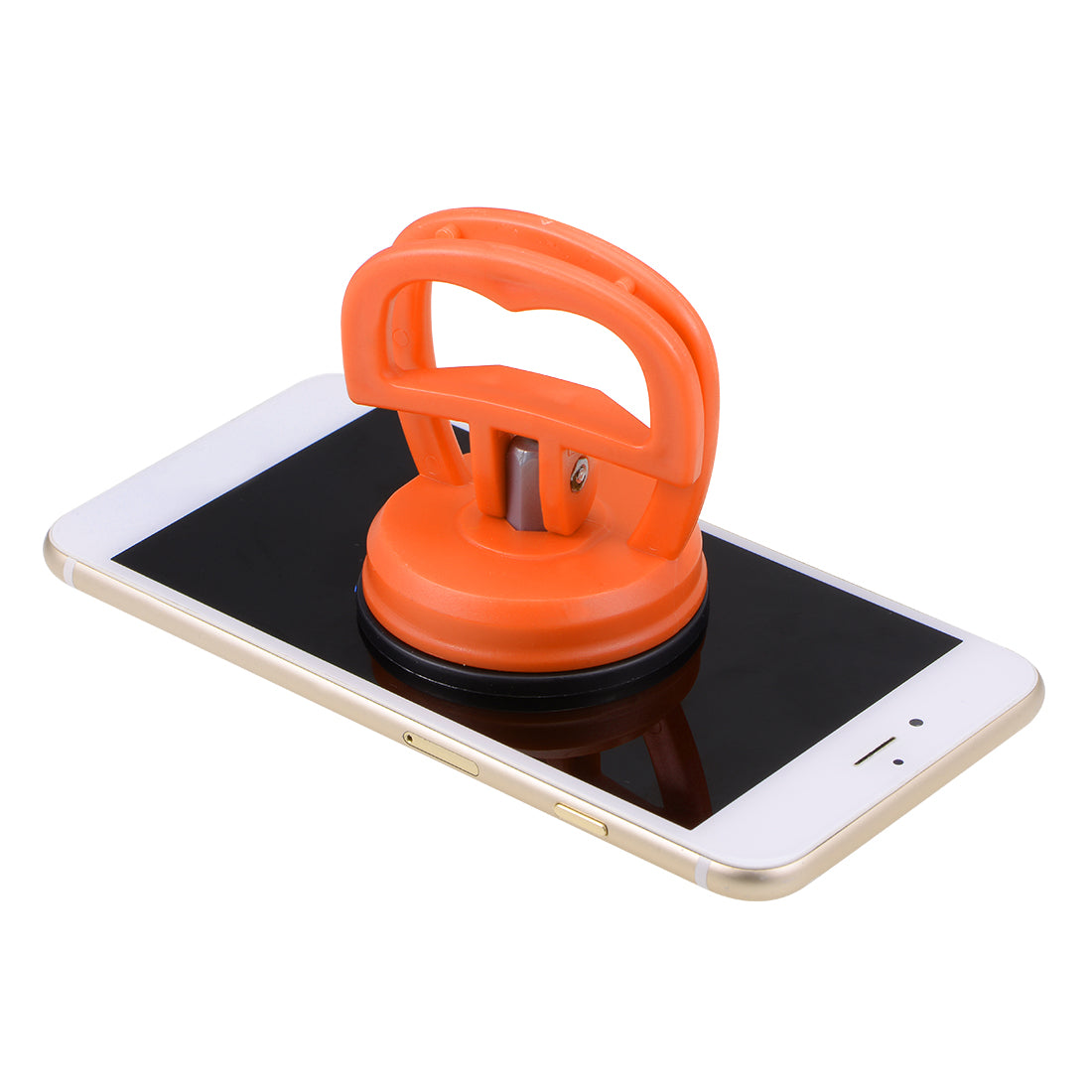 Harfington LCD Screen Sucker -2.2 Inch Suction Cup Phone Repair Tool for Phone Screen Opening Tools Glass Suck Orange 2pcs