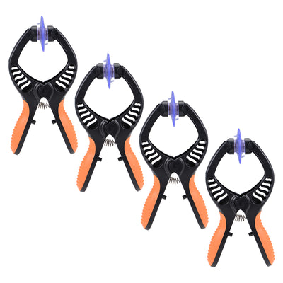 Harfington LCD Screen Sucker -Suction Cup Phone Repair Tool for Electronics Screen Opening Tools Glass Suck Orange 4pcs