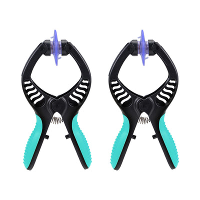 Harfington LCD Screen Sucker -Suction Cup Phone Repair Tool for Electronics Screen Opening Tools Glass Suck Blue 2pcs