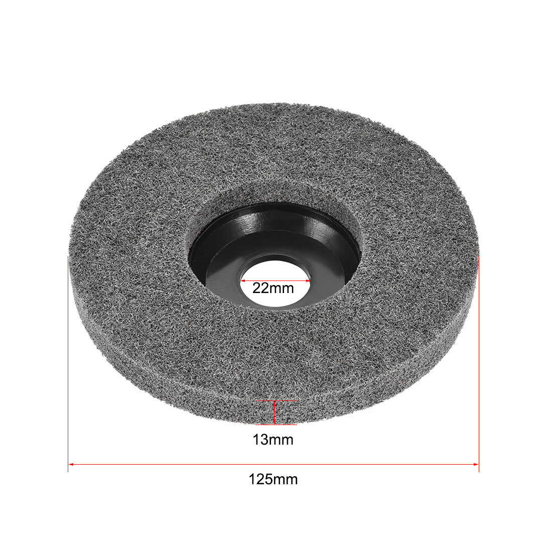 Harfington Polishing Wheel Buffing Pad Felt Disc for Angle Grinders 3pcs