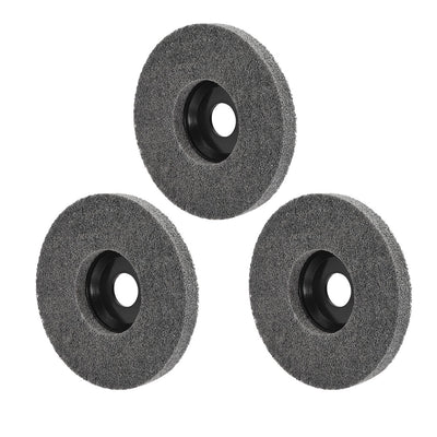 Harfington Polishing Wheel Buffing Pad Felt Disc for Angle Grinders 3pcs