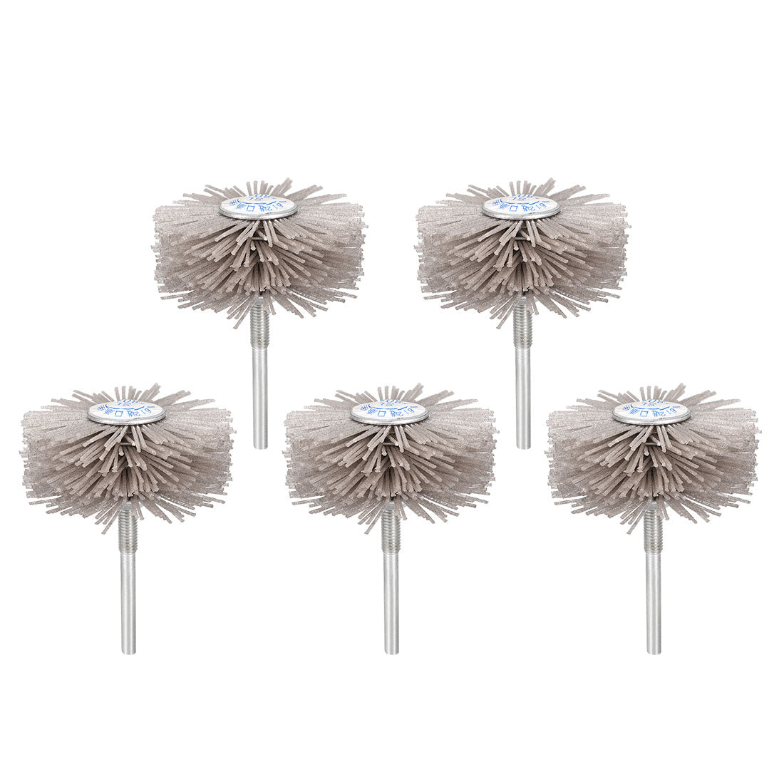 Harfington Abrasive Nylon Wheel Brush with 1/4 inch Shank for Polish Grinder 5pcs