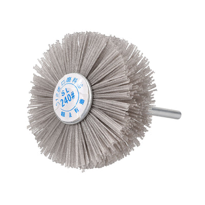 Harfington Abrasive Nylon Wheel Brush with 1/4 inch Shank for Polish Grinder