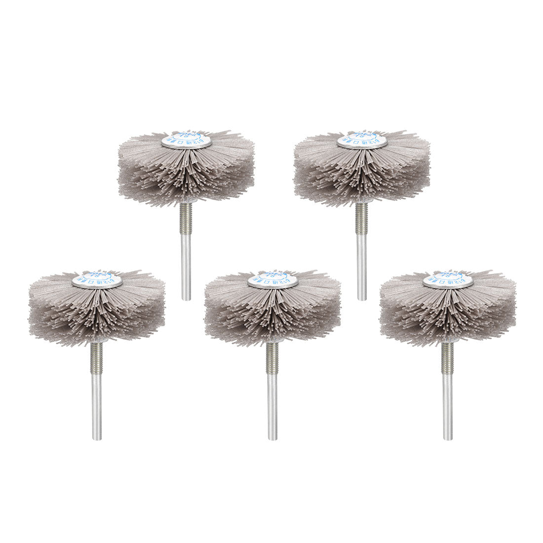 Harfington Abrasive Nylon Wheel Brush with 1/4 inch Shank for Polish Grinder 5pcs